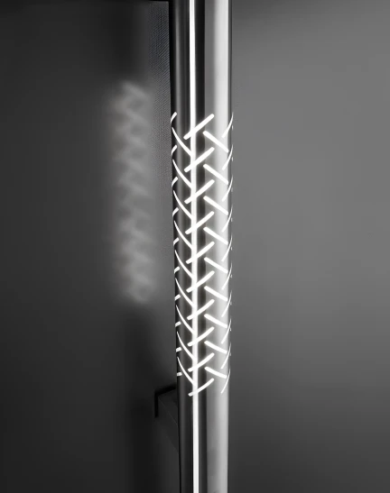 MagmaLux illuminated pull handle detail